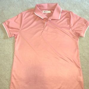 Short Sleeve Pink Polo Shirt